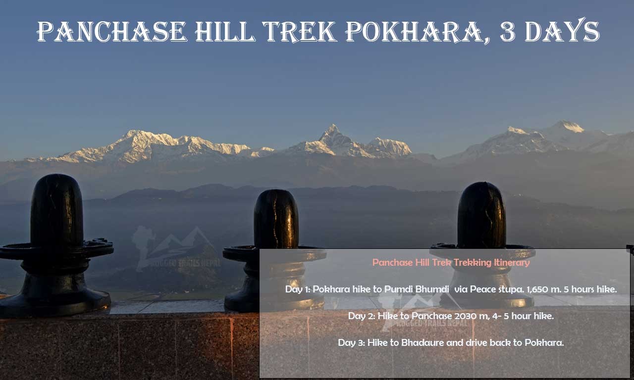 3 days trek in pokhara panchase hill